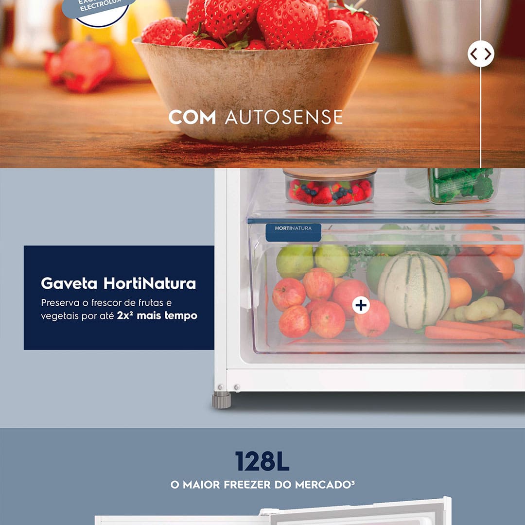 Geladeira Electrolux Frost Free TF71 Duplex 