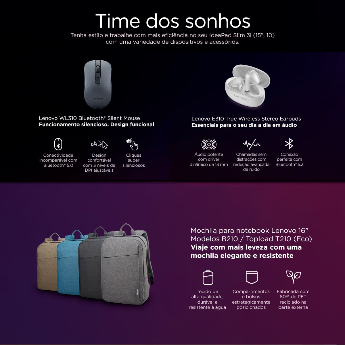 Notebook Lenovo IdeaPad Slim 3 15IRH10