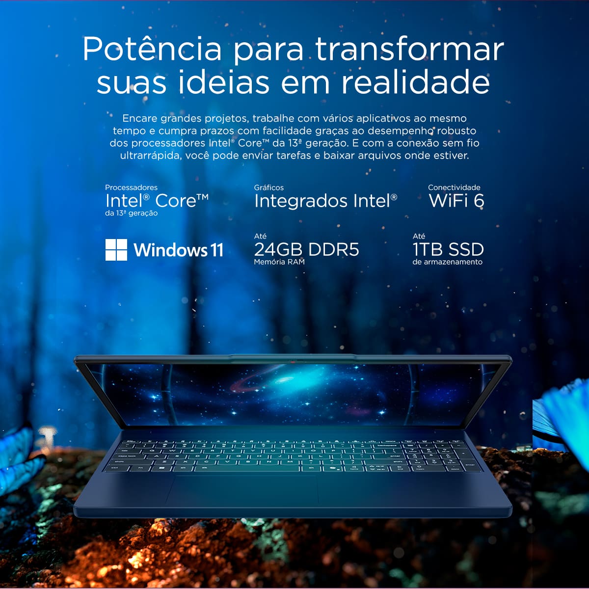Notebook Lenovo IdeaPad Slim 3 15IRH10