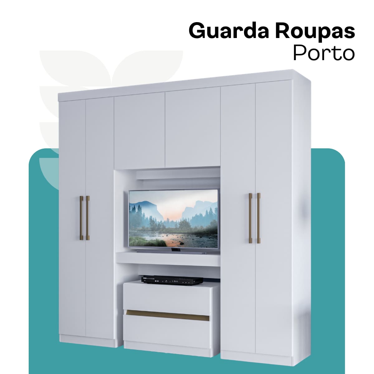 Guarda Roupa Porto Branco