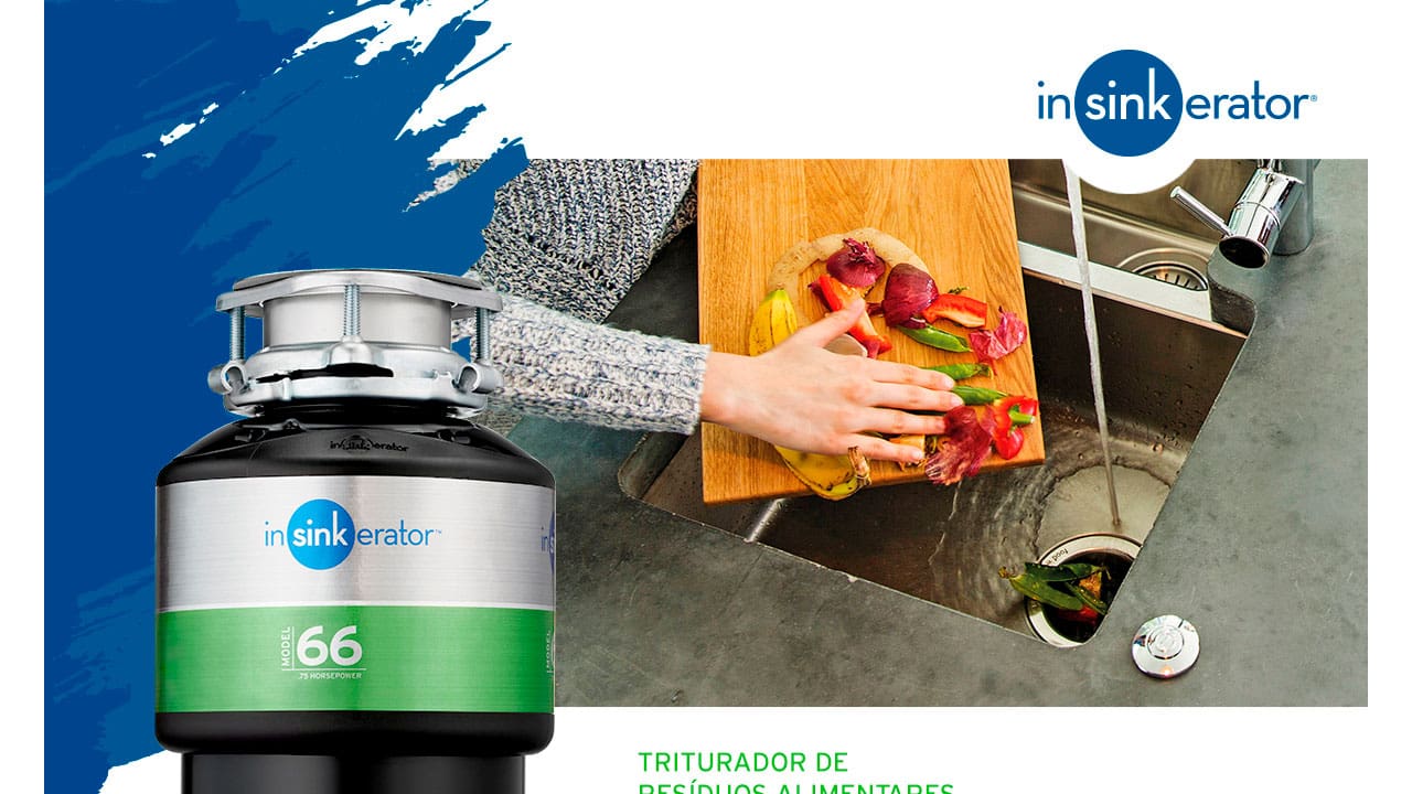 Triturador de Resíduos Alimentares InSinkErator Modelo 66