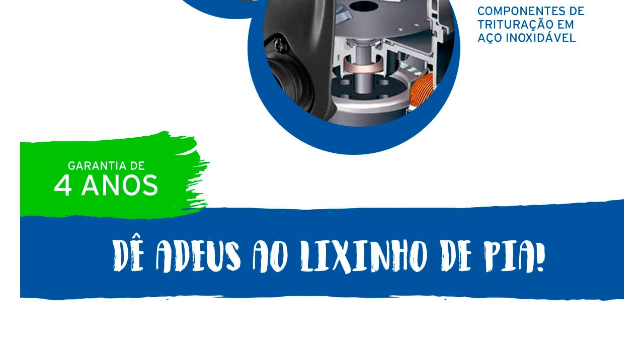 Triturador de Resíduos Alimentares InSinkErator Modelo 66
