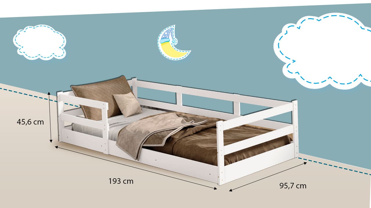 Cama Infantil Barreto Cercadinho Popy