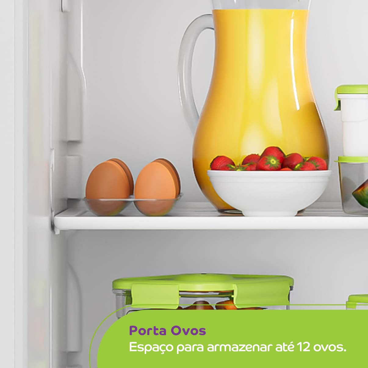 Geladeira Consul CRM44MB Duplex Inverter 377L Frost Free Branca