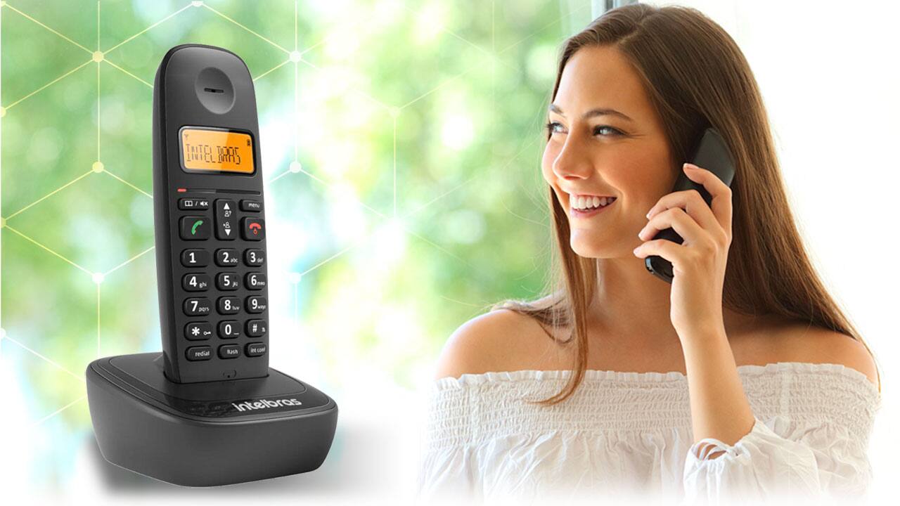 Telefone Sem Fio Digital Intelbras TS 2510