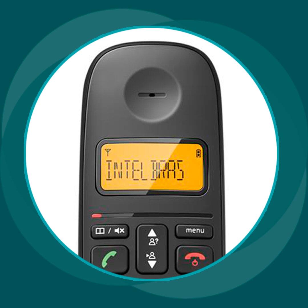 Telefone Sem Fio Intelbras TS 2510 DISPLAY
