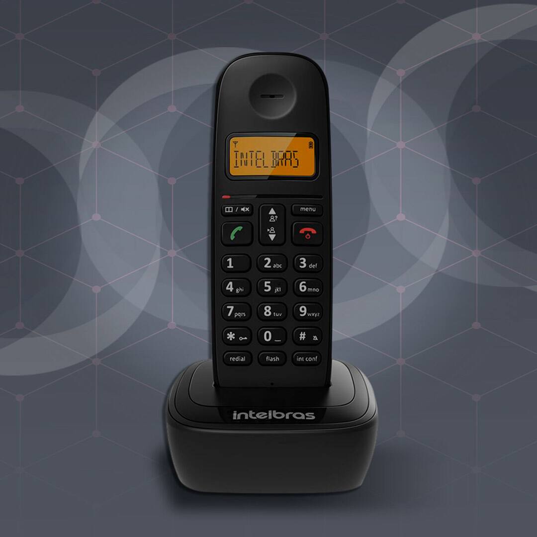 Telefone Sem Fio Intelbras TS 2510 identificador 