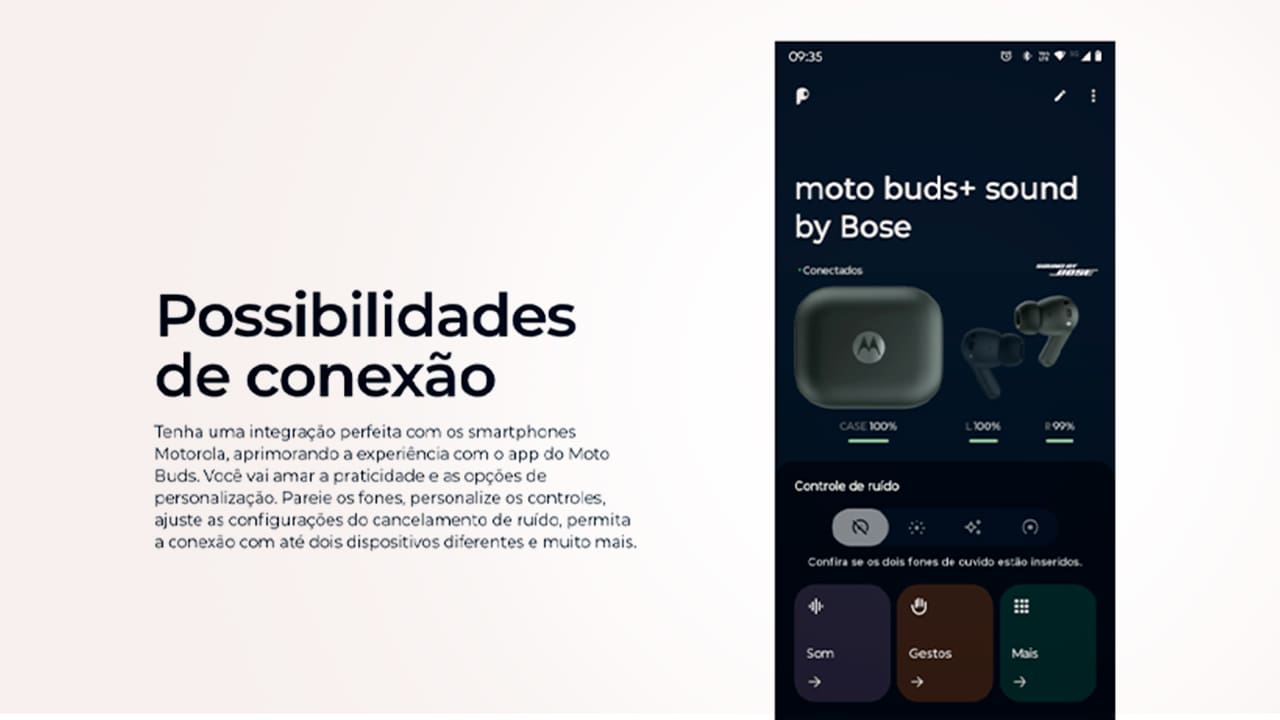 Fone de ouvido - Música - Som