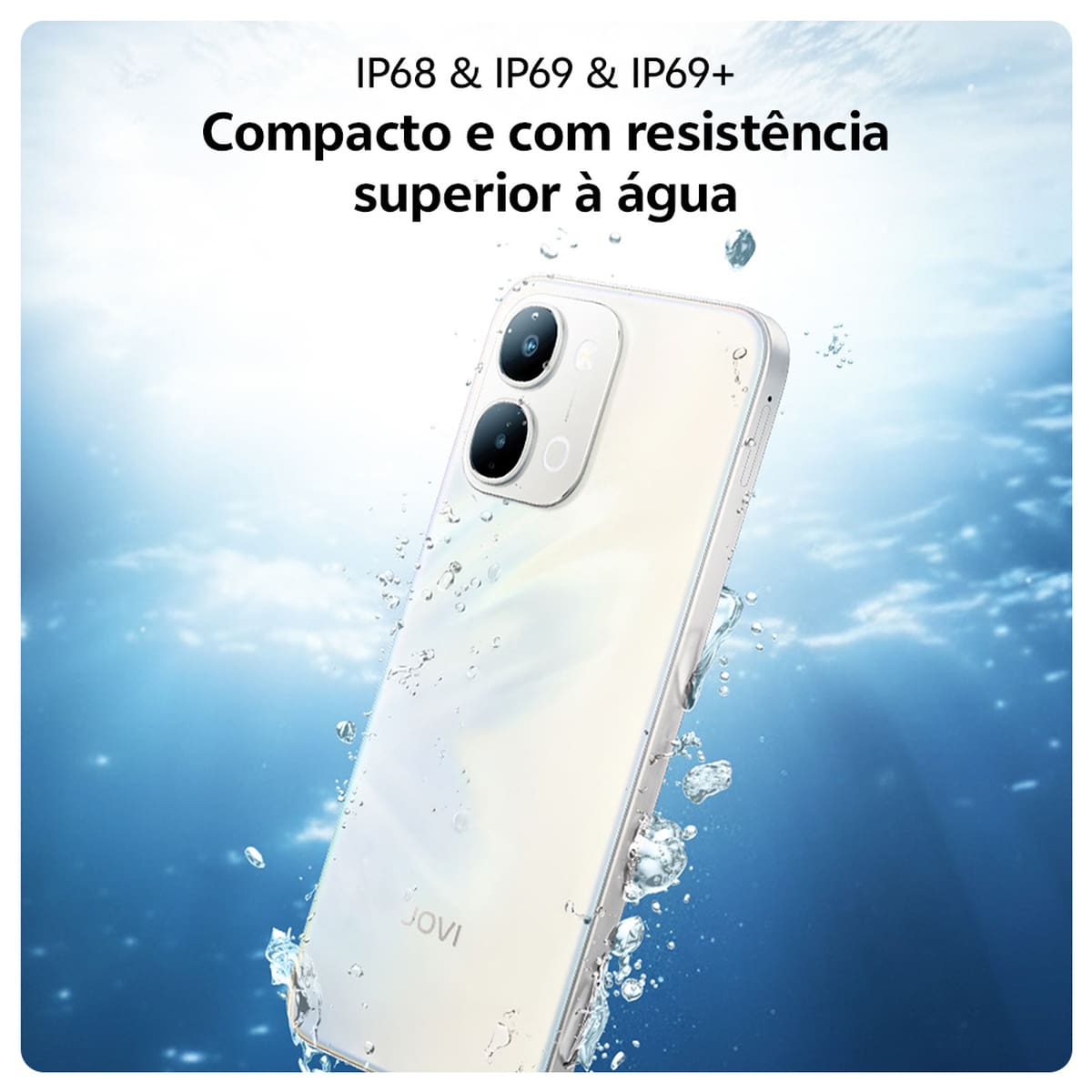 Smartphone JOVI Y31 4G Tela 6,75” 512GB 8GB RAM Câmera 50MP