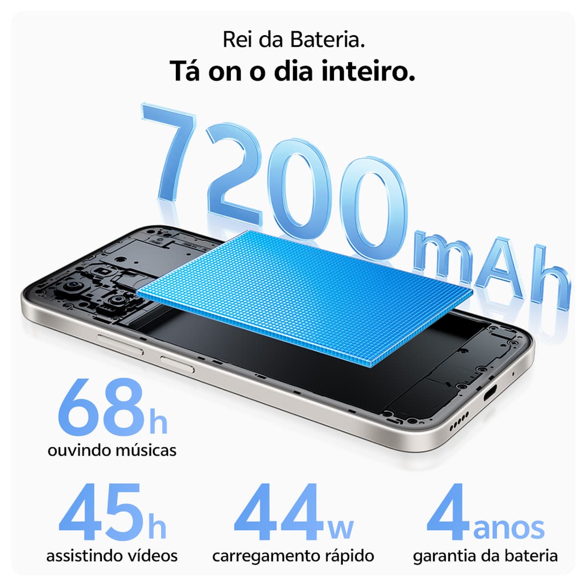 Smartphone JOVI Y31 4G Tela 6,75” 512GB 8GB RAM Câmera 50MP