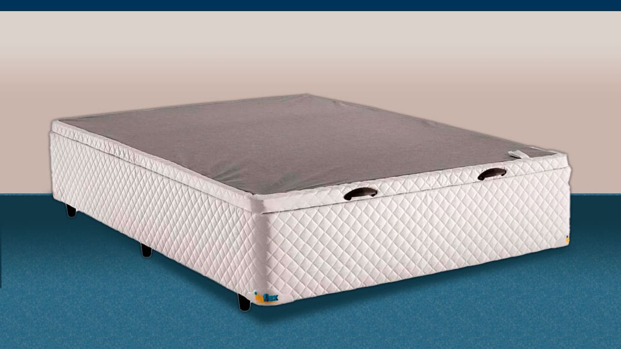 Base Box Casal Itaflex Branca