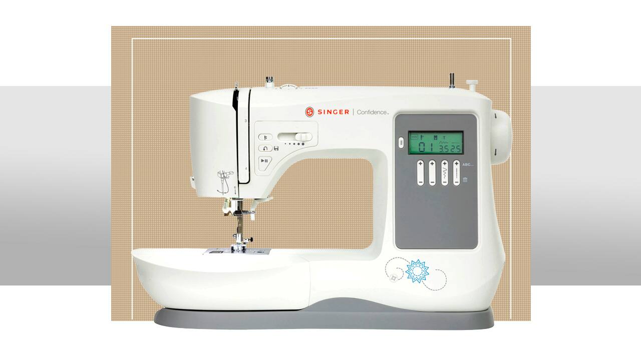 Máquina Costura Singer Confidence 7640 eletrônica pontos