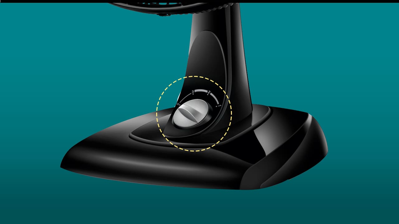 Ventilar Mesa Mondial Turbo VT-40-B velocidades