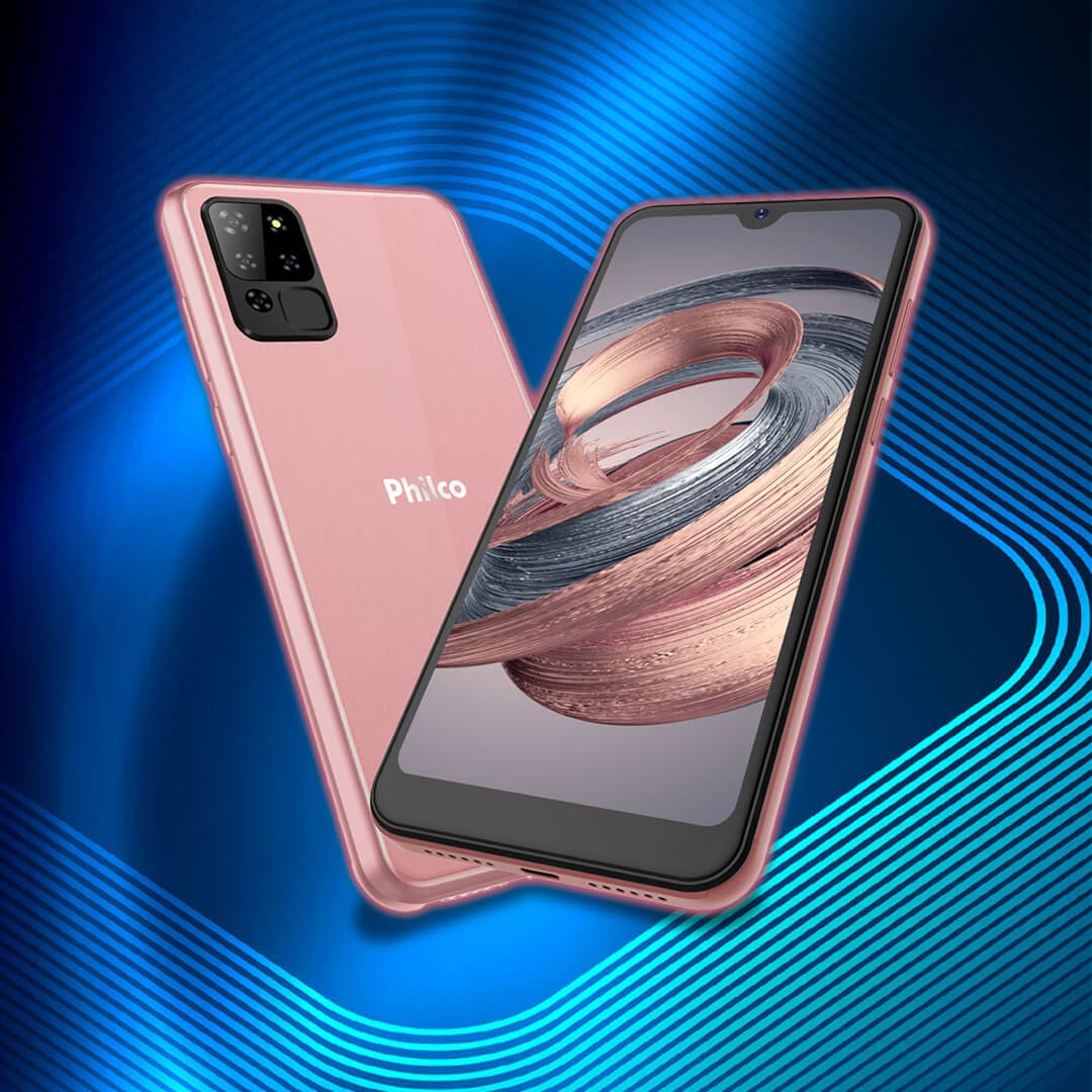 Smartphone Philco Hit P8 Rosé Gold