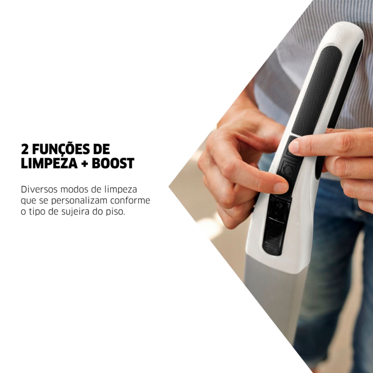 Limpadora MOP Elétrico FC7 4 em 1