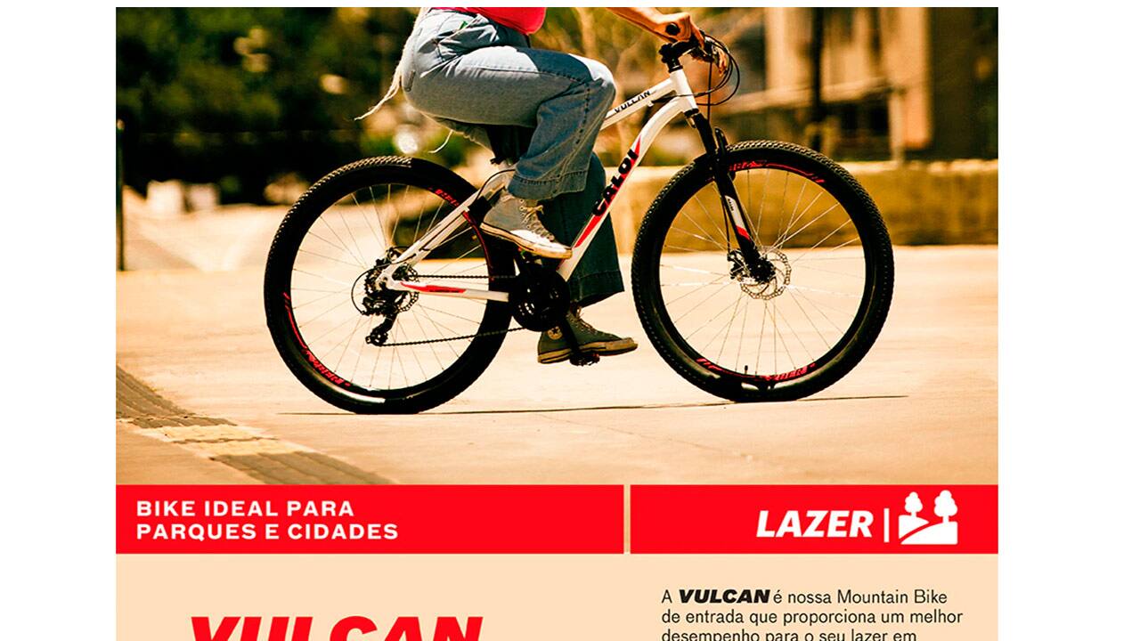Bicicleta Aro 29 Caloi Vulcan