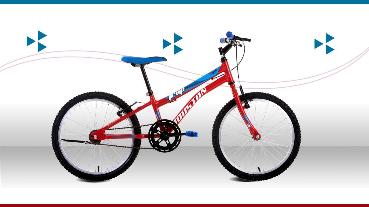 Bicicleta Houston Trup Aro 20 - Vermelha