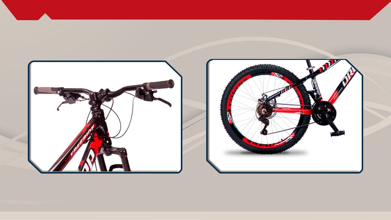 Bicicleta Aro 26 Dropp Freeride câmbio