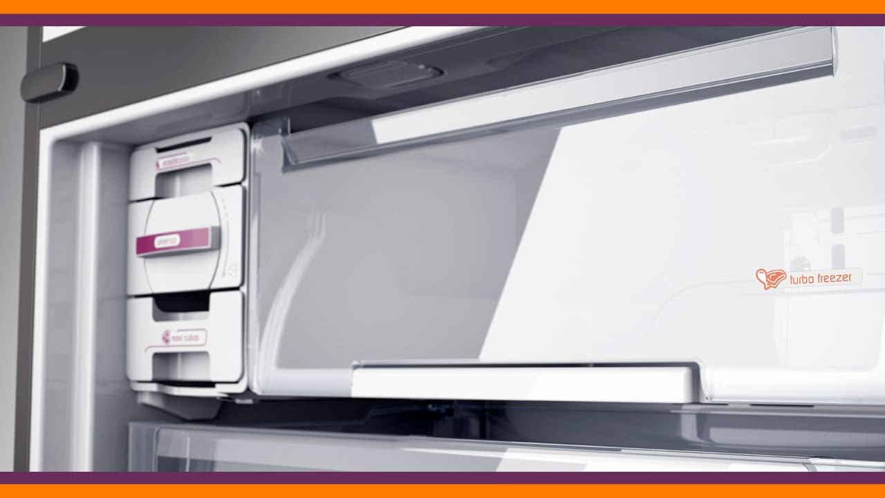 Refrigerador Brastemp Inverse BRE80 turbo freezer