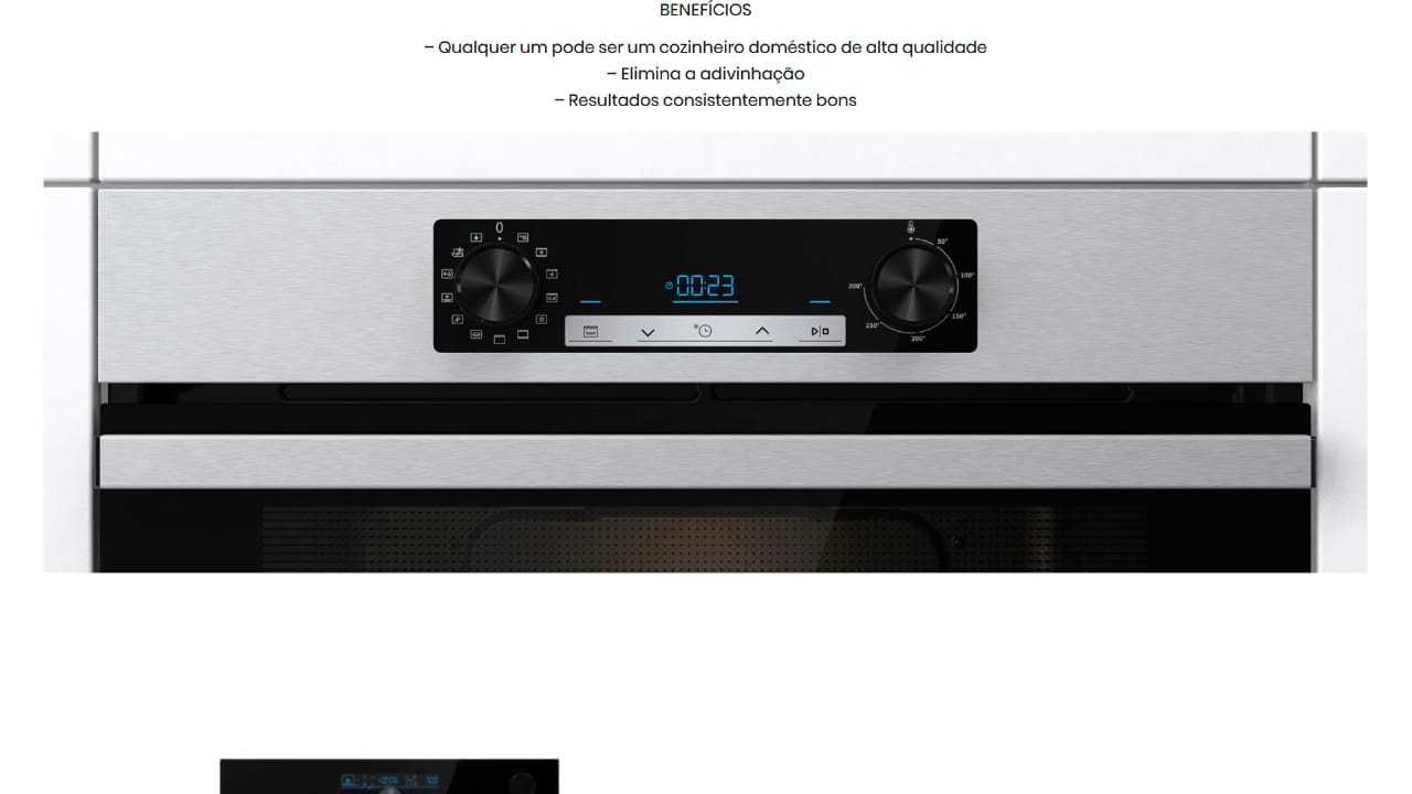 Forno Elétrico de Embutir Hisense BI64211AXBR com 13 Funções Pré-programadas 77L – 220V