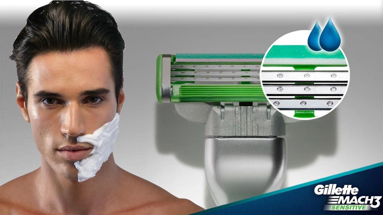 Carga Gilette Mach3 Sensitive com 16 unidades