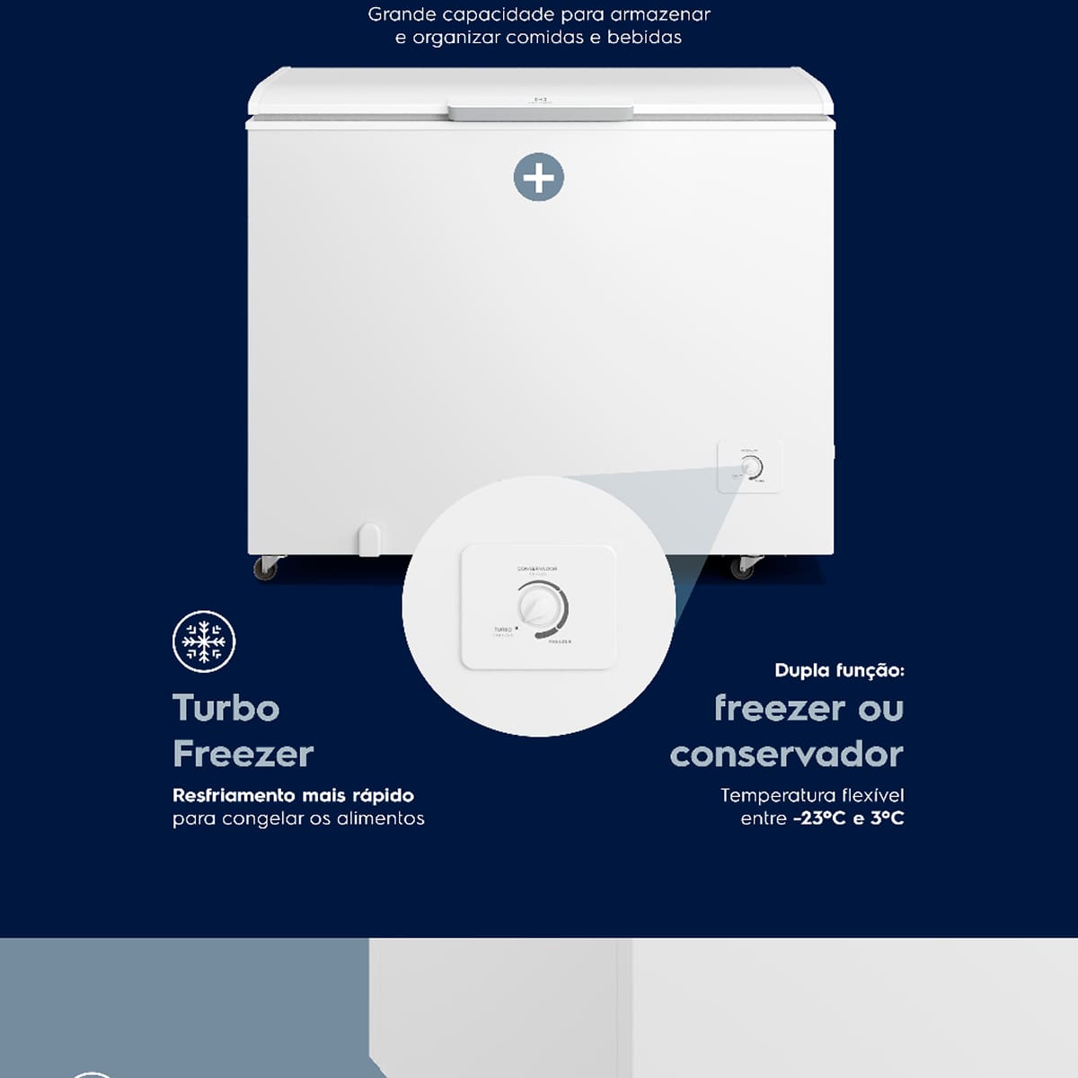 Freezer Horizontal Electrolux HI330 