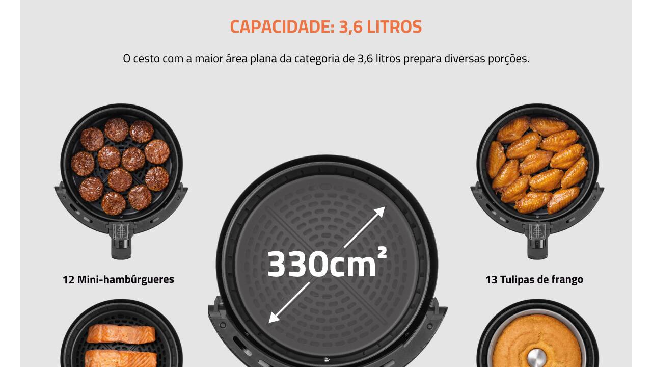 fritadeira-eletrica-air-fryer-mondial-af36-fb-preta