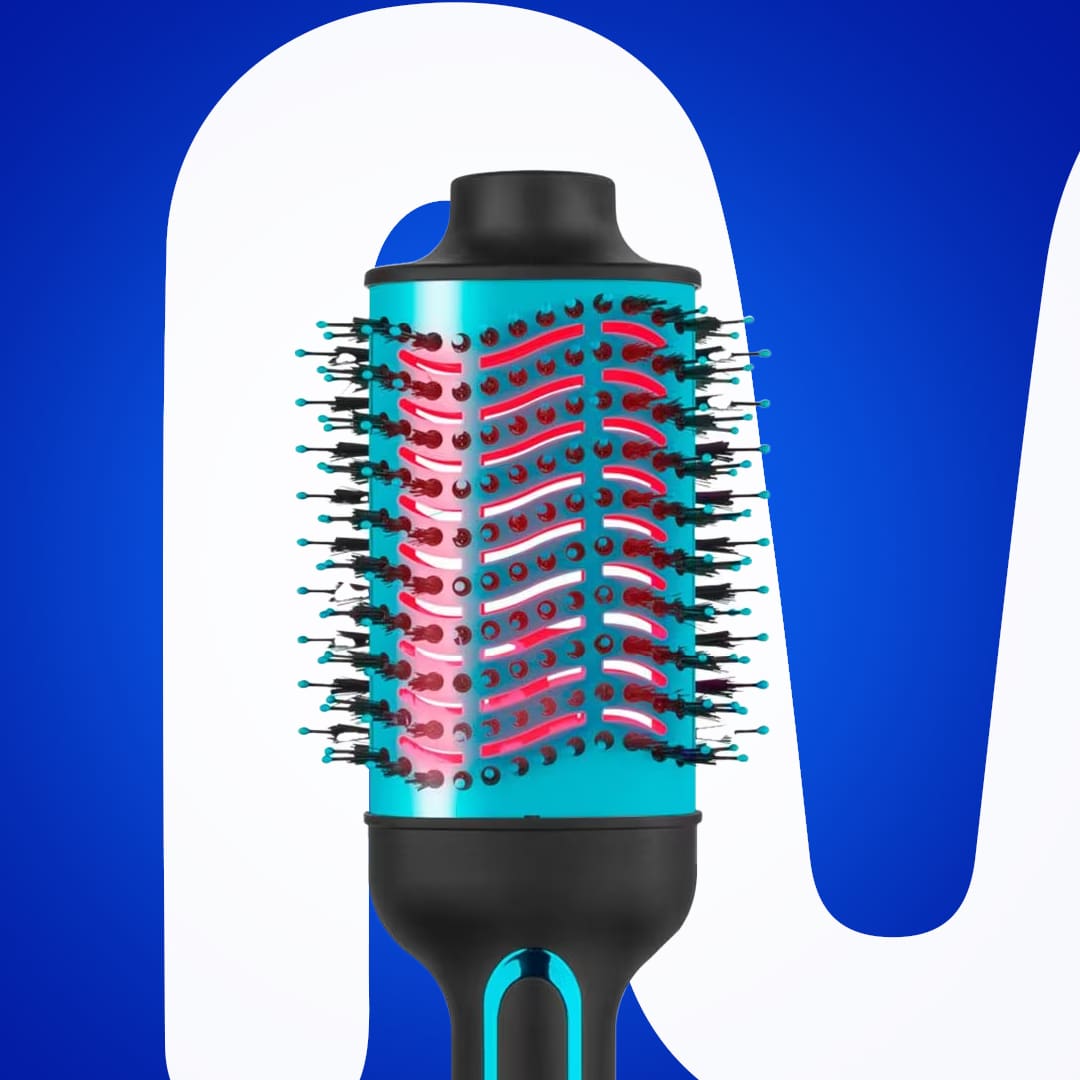 Escova Secadora Oval Multilaser EB117 1350W Azul