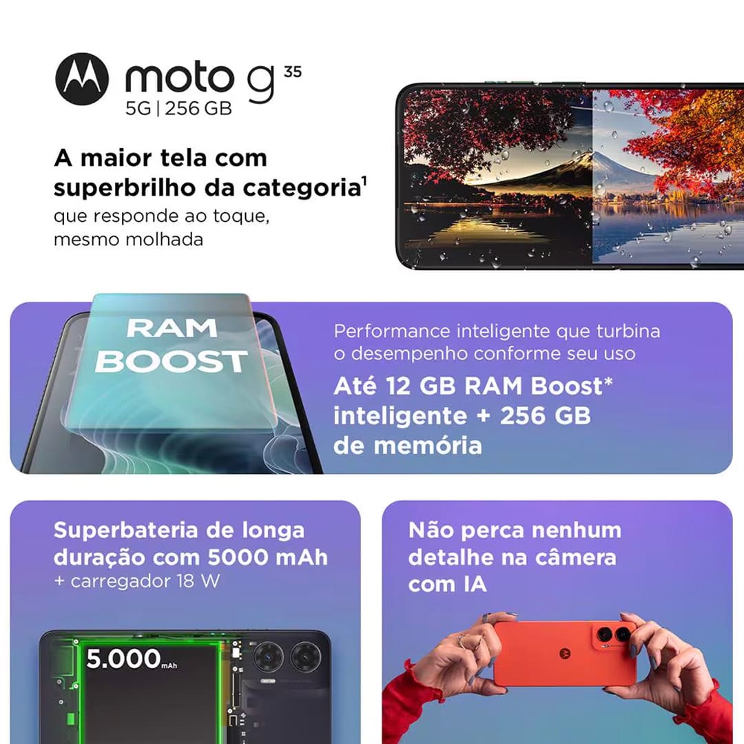 Smartphone Tela de 6.7"