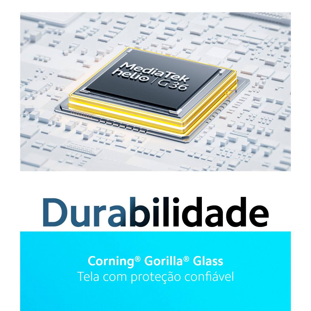 Design e Experiência Visual Imersiva O Smartphone Redmi A3 é ideal para quem busca praticidade e acessibilidade no seu dia a dia. Com um design moderno e uma tela ampla de 6,7 polegadas, proporciona uma experiência visual envolvente, perfeita para desfrutar de vídeos, fotos e navegação na web. Desempenho Eficiente e Sistema Leve Equipado com o processador MediaTek Helio G36, o Xiaomi Redmi oferece um desempenho excepcional para todas as suas atividades diárias. Desenvolvido para garantir fluidez e responsividade, mesmo em uso prolongado, e aliado ao sistema operacional Android 14, garante uma experiência de uso intuitiva e eficaz.