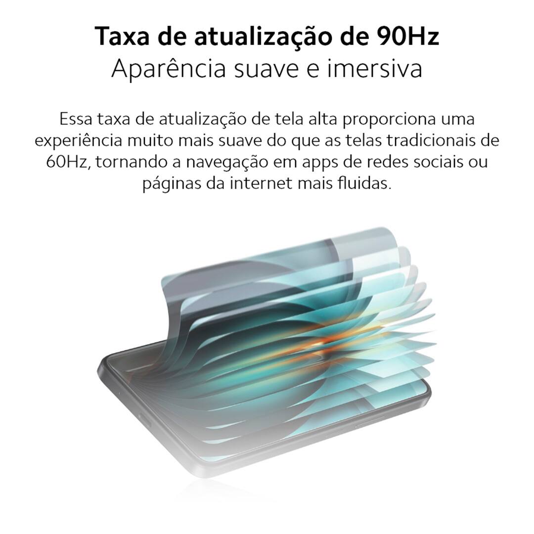 Design e Experiência Visual Imersiva O Smartphone Redmi A3 é ideal para quem busca praticidade e acessibilidade no seu dia a dia. Com um design moderno e uma tela ampla de 6,7 polegadas, proporciona uma experiência visual envolvente, perfeita para desfrutar de vídeos, fotos e navegação na web. Desempenho Eficiente e Sistema Leve Equipado com o processador MediaTek Helio G36, o Xiaomi Redmi oferece um desempenho excepcional para todas as suas atividades diárias. Desenvolvido para garantir fluidez e responsividade, mesmo em uso prolongado, e aliado ao sistema operacional Android 14, garante uma experiência de uso intuitiva e eficaz.