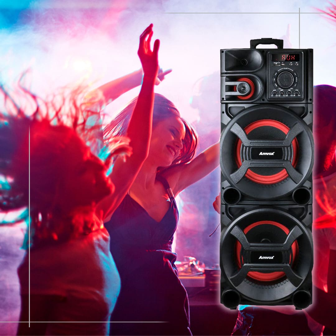 Caixa Amplificada Amvox ACA 1501 1500W