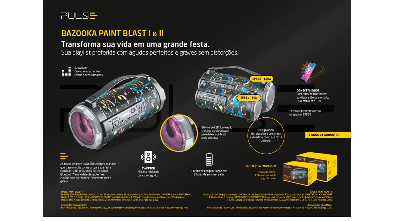 caixa-som-portatil-pulse-bazooka-sp362-paint-blast2