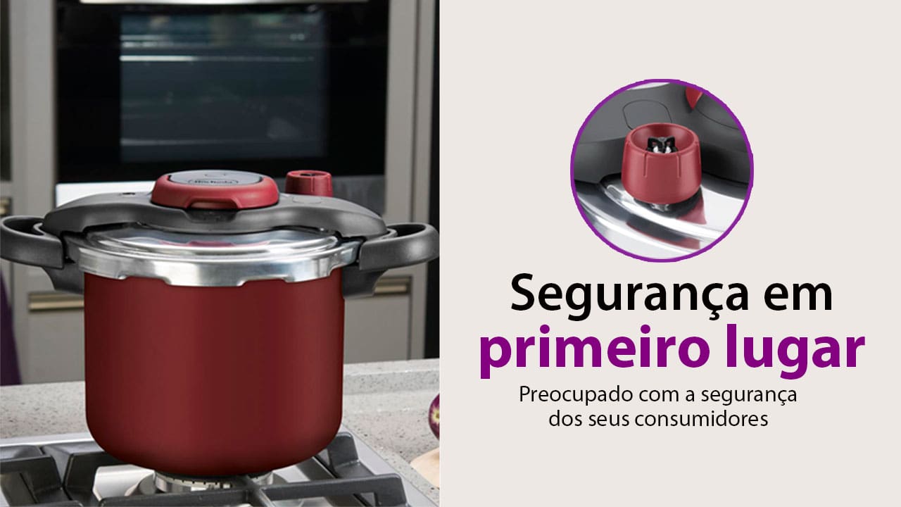 Panela Pressão Rochedo Clipso