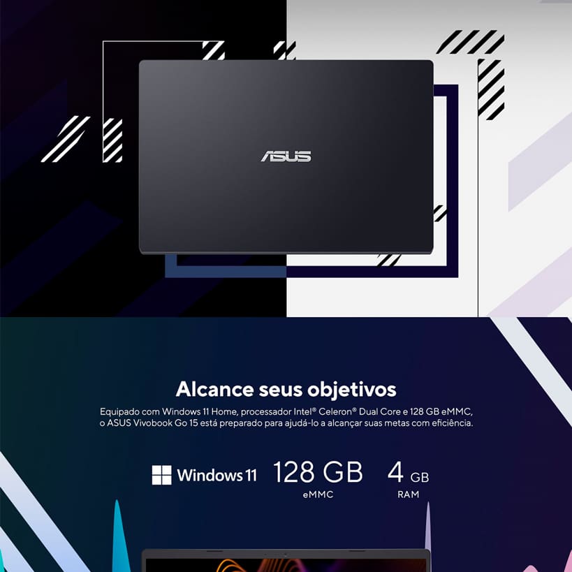 Notebook 15,6" ASUS Vivobook Go 15 E510KA-BR808WS