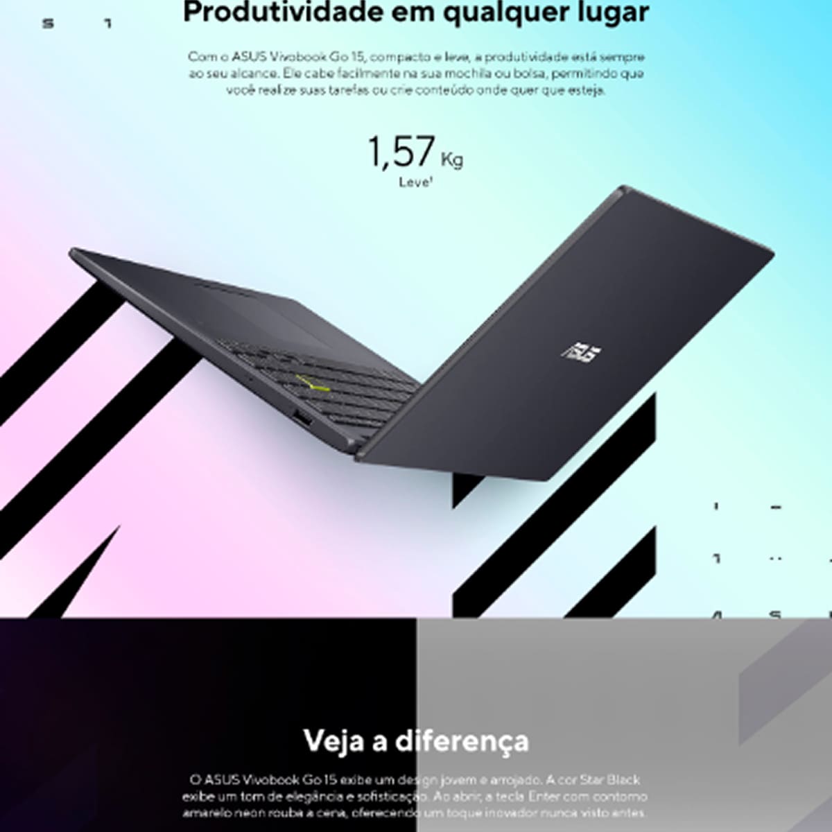Notebook 15,6" ASUS Vivobook Go 15 E510KA-BR808WS