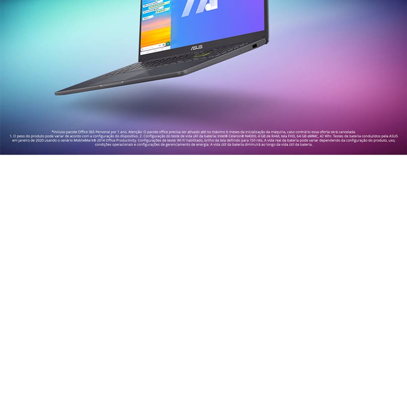 Notebook 15,6" ASUS Vivobook Go 15 E510KA-BR808WS