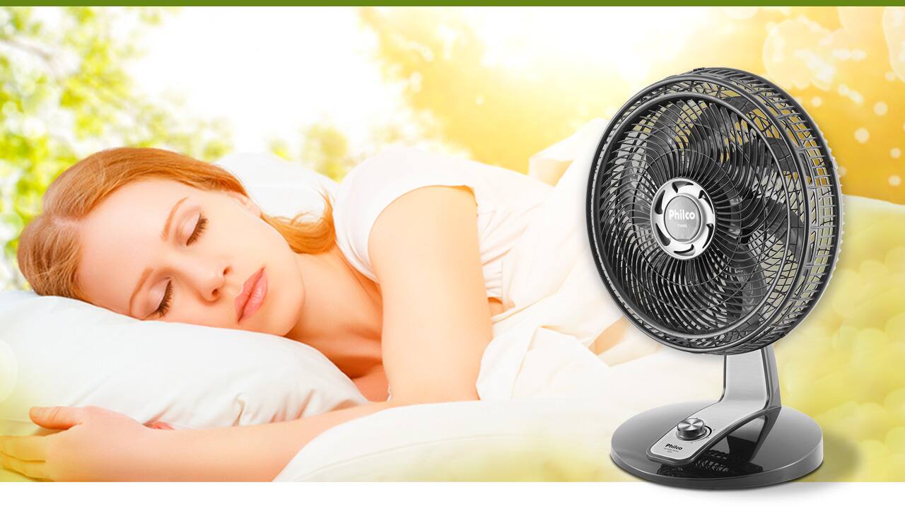 Ventilador de Mesa Philco Turbo PVT490