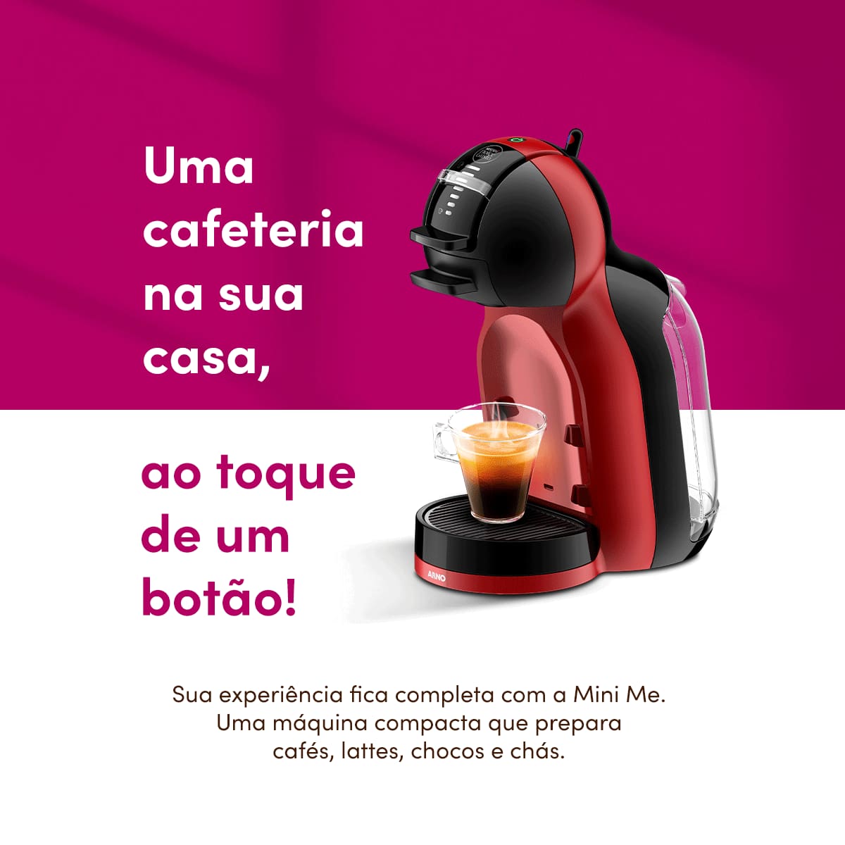 Dolce Gusto Mini Me Vermelha