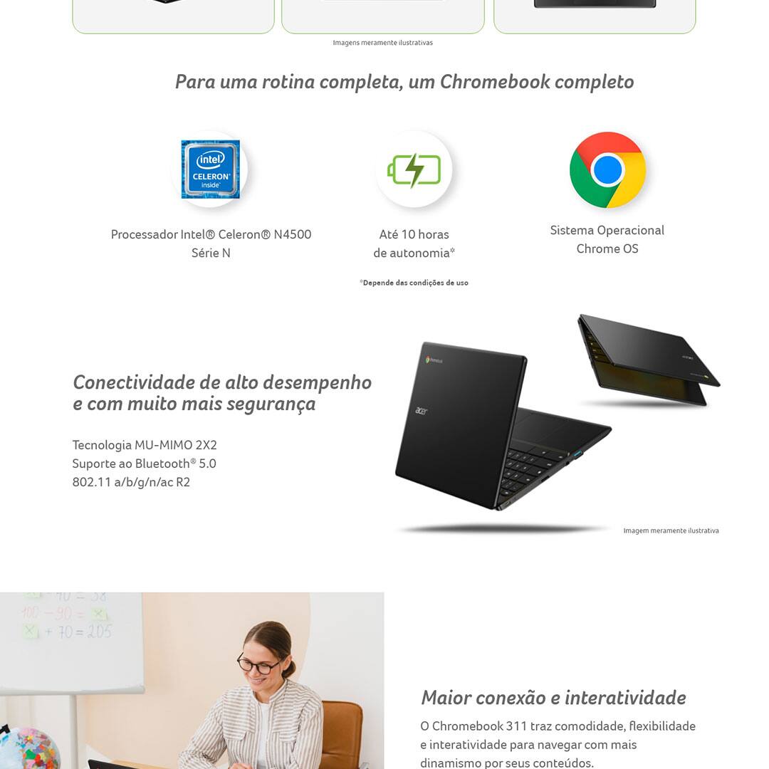 Notebook Acer Chromebook 311