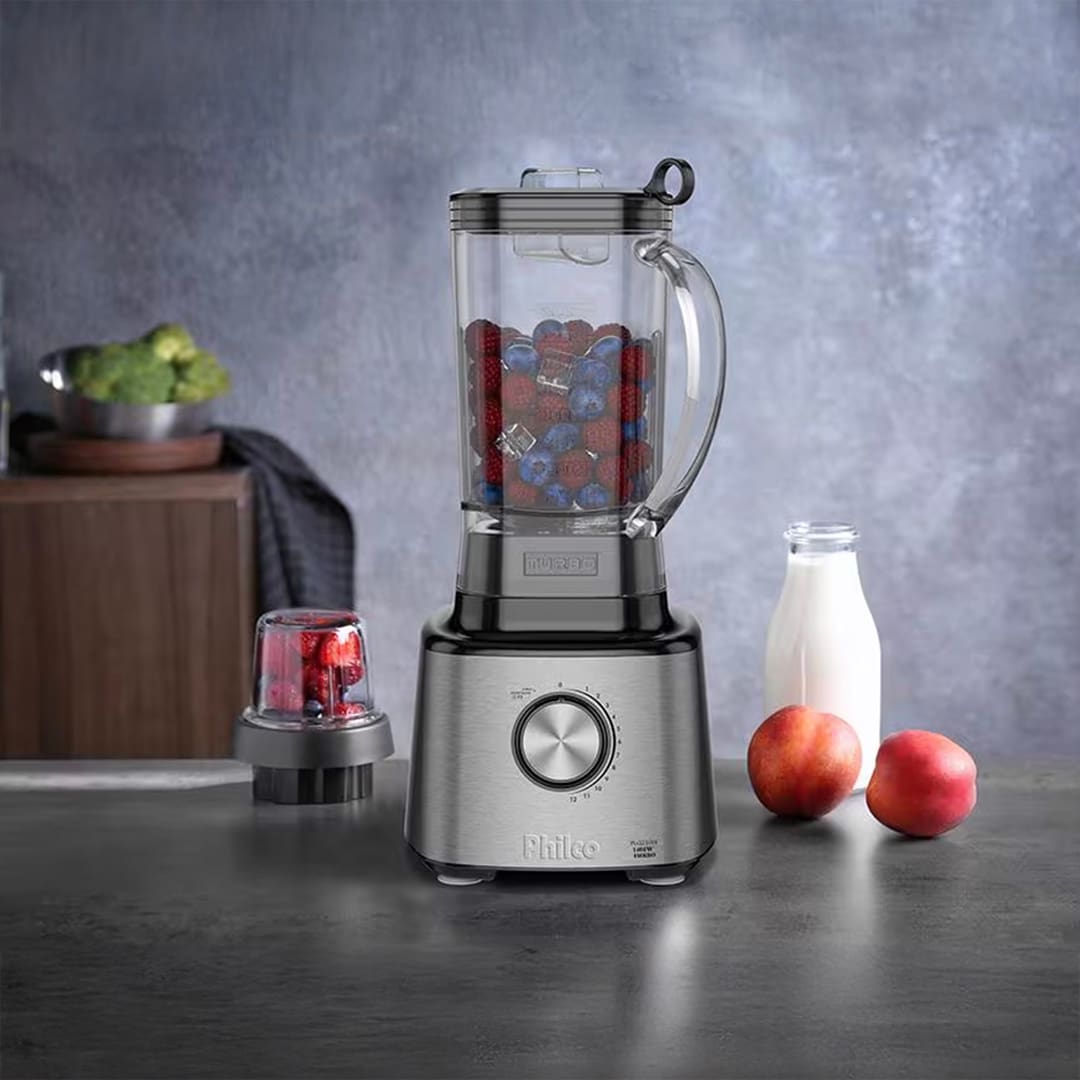  Liquidificador Philco PLQ2100PI Turbo Preto 1400W