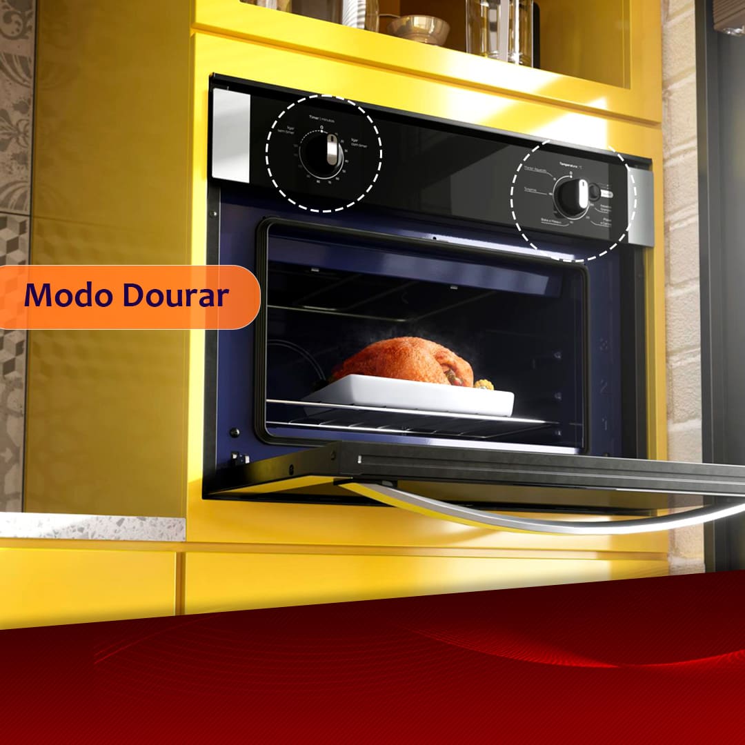 Forno Embutir Consul COB47AR dourar visual