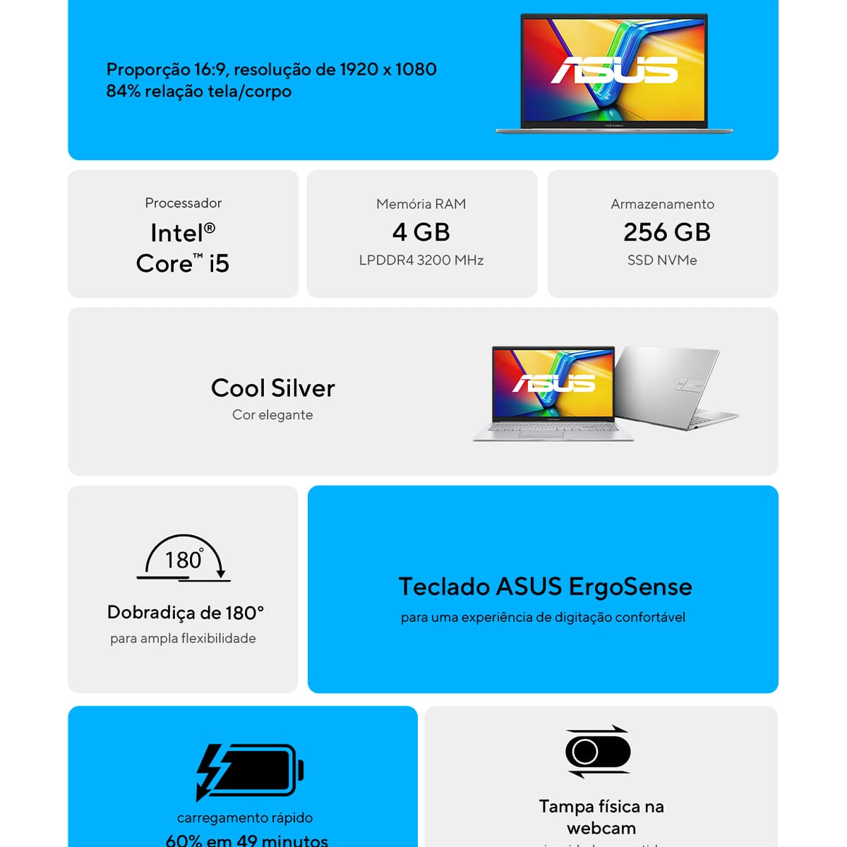 Notebook ASUS X1504VA