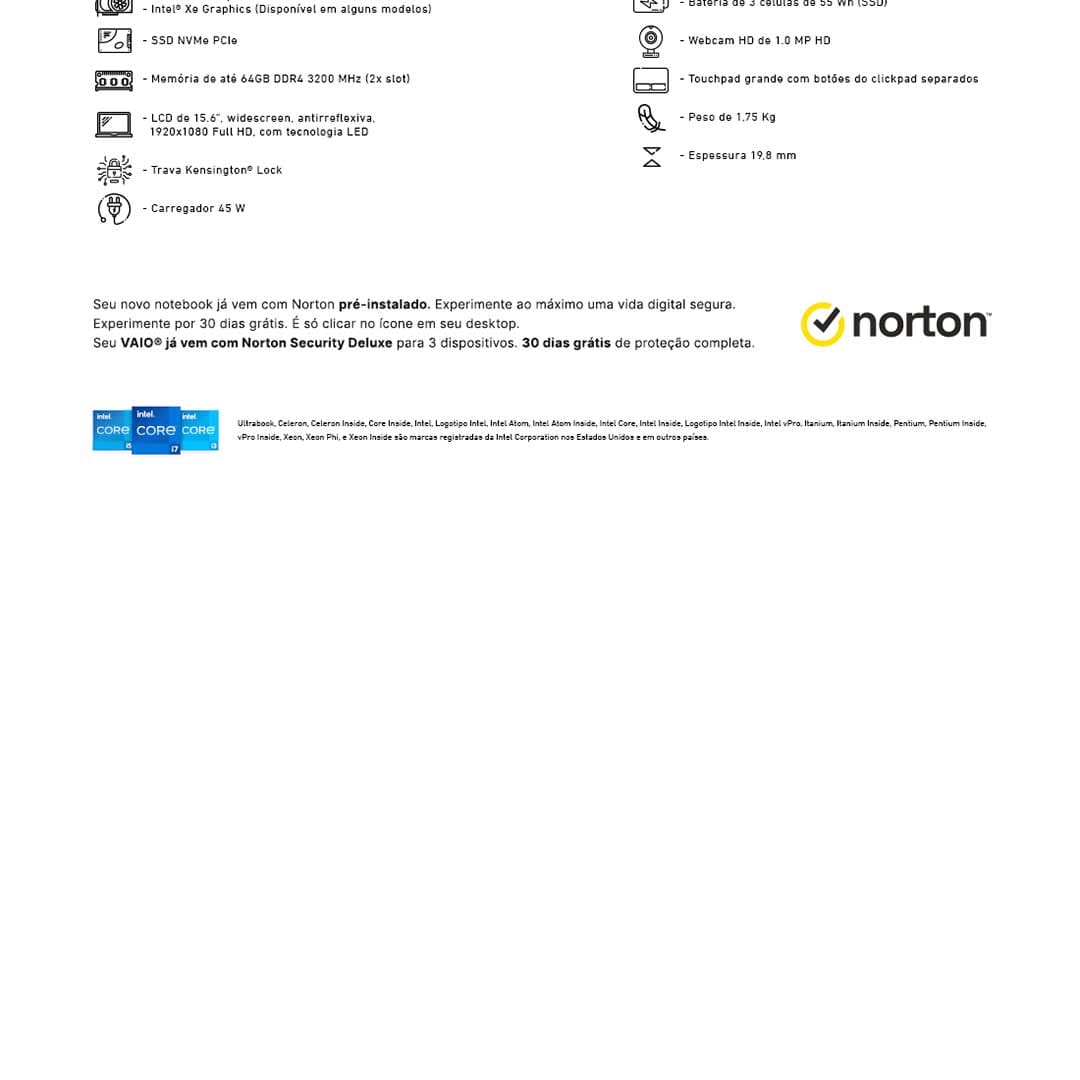 NOT VAIO FE15 B2311H CI5