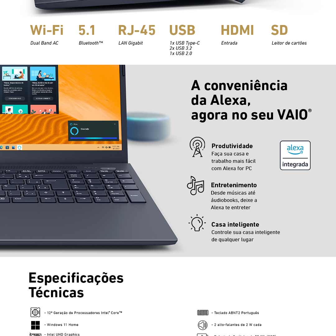 NOT VAIO FE15 B2311H CI5