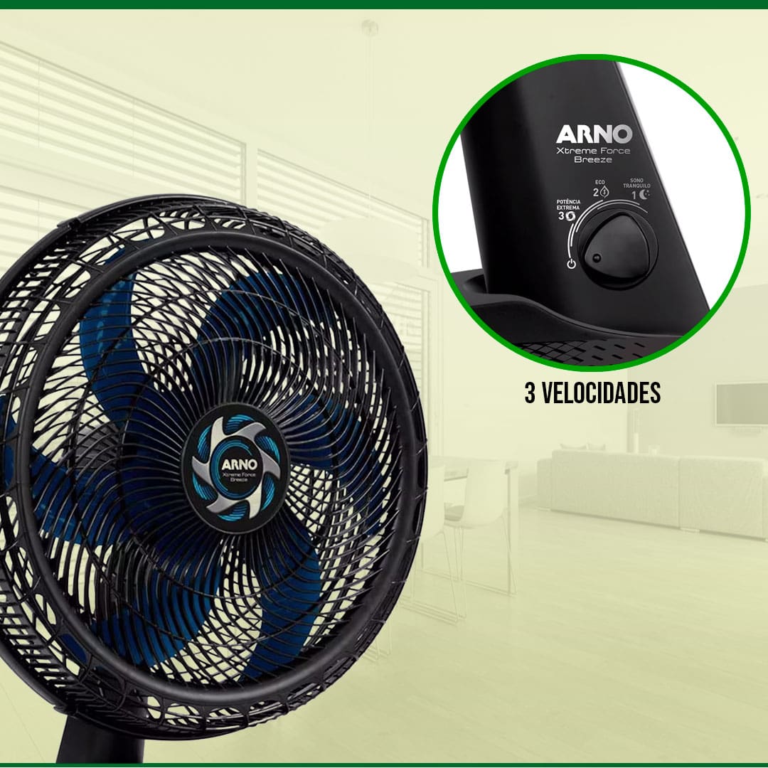 Ventilador de Mesa Arno Xtreme Force Breeze VB50