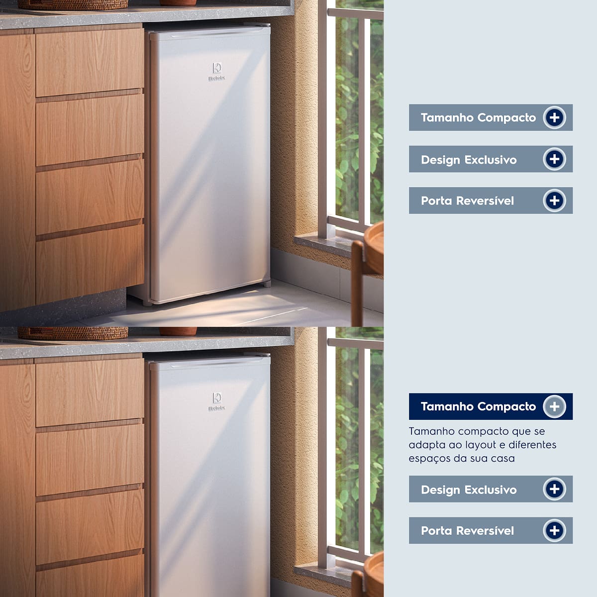 Frigobar Electrolux 90L EM90