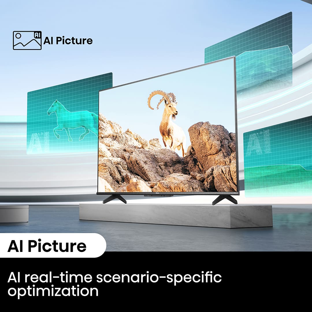 Smart TV 50” Hisense Ultra HD 4K QLED, Google TV com HDR10+, Dolby Atmos, Modo Esporte, Modo Jogo e Compatível com Alexa - 50A51HSV