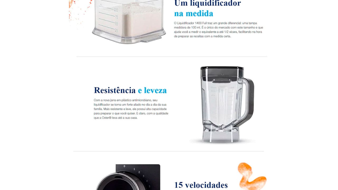 Liquidificador Oster OLIQ610