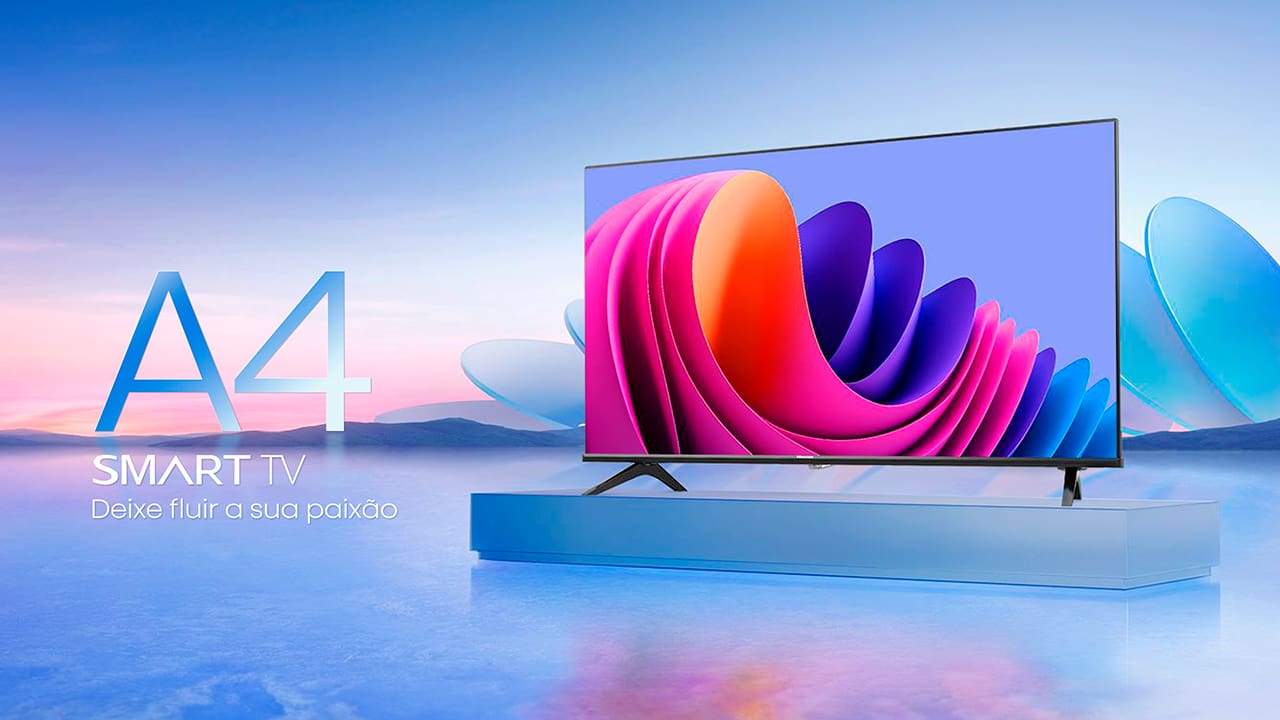 Smart TV 43” polegadas com excelente qualidade de imagem